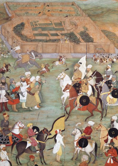 Übergabe von Kandahar an Said Khan, ca. 1640 von Indian School